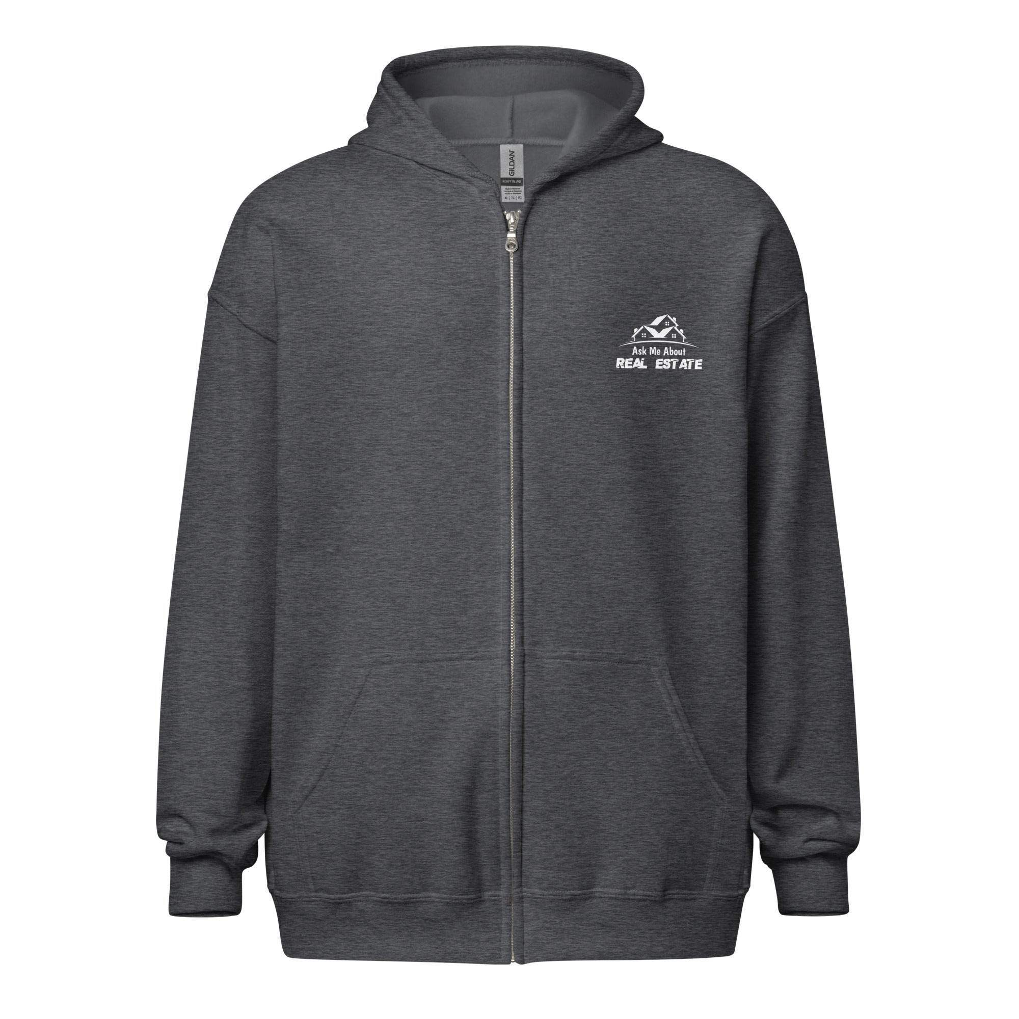 Rentier Investor Zip Up Hoodie - InvestmenTees