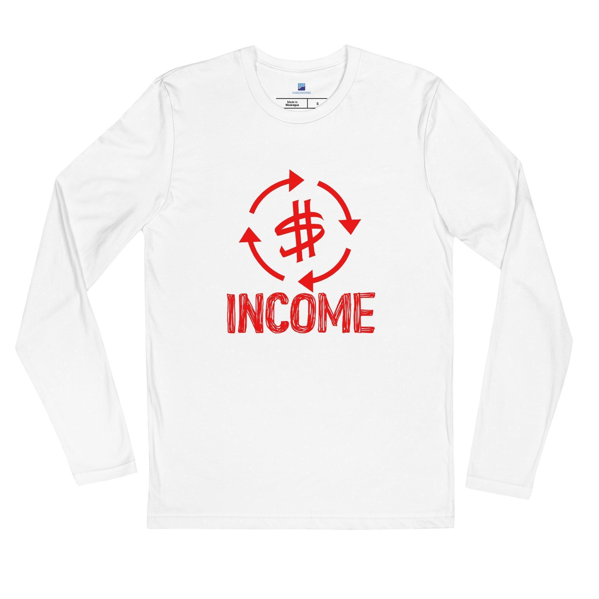Revolving Income Long Sleeve T-Shirt - InvestmenTees