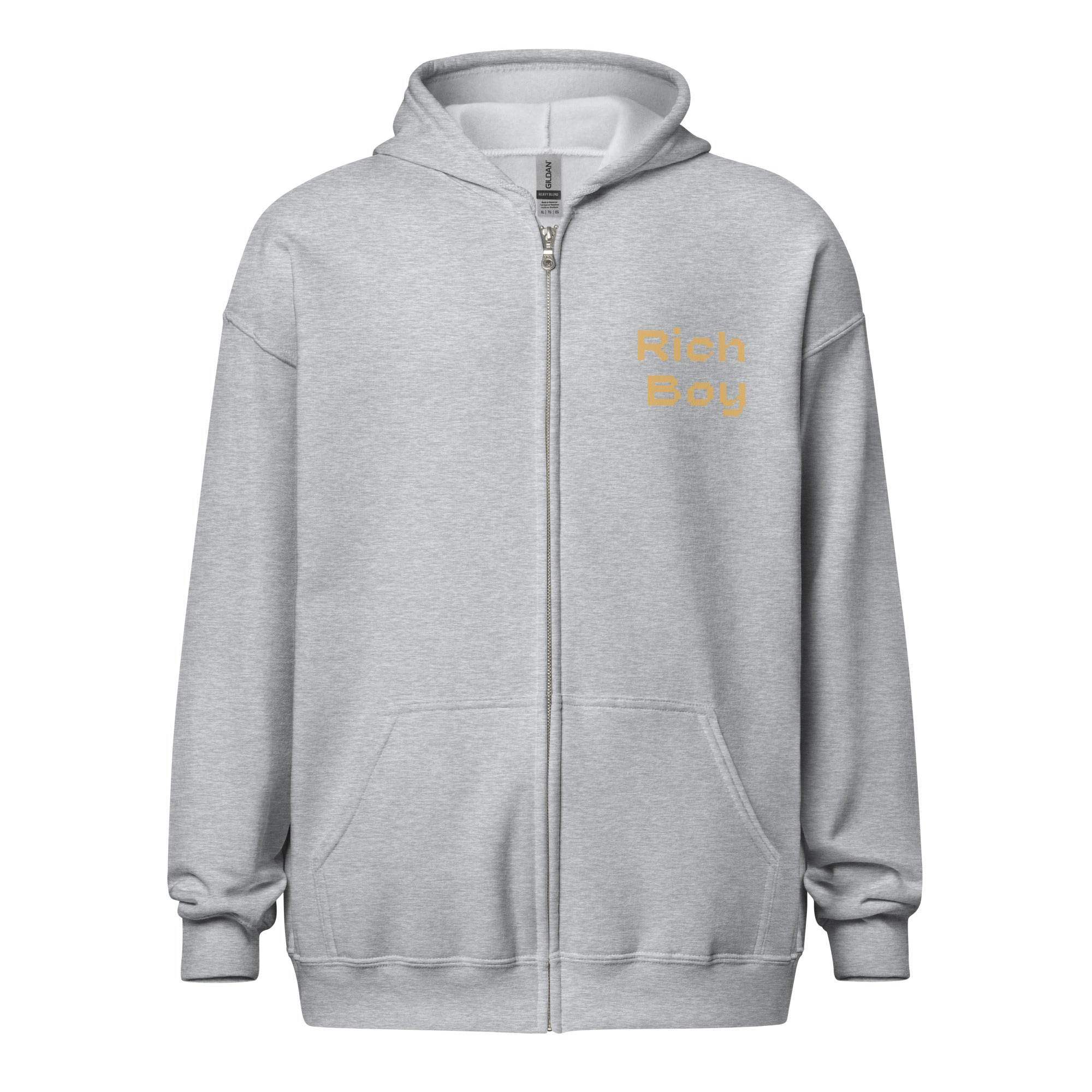 Rich Crab Zip Up Hoodie - InvestmenTees