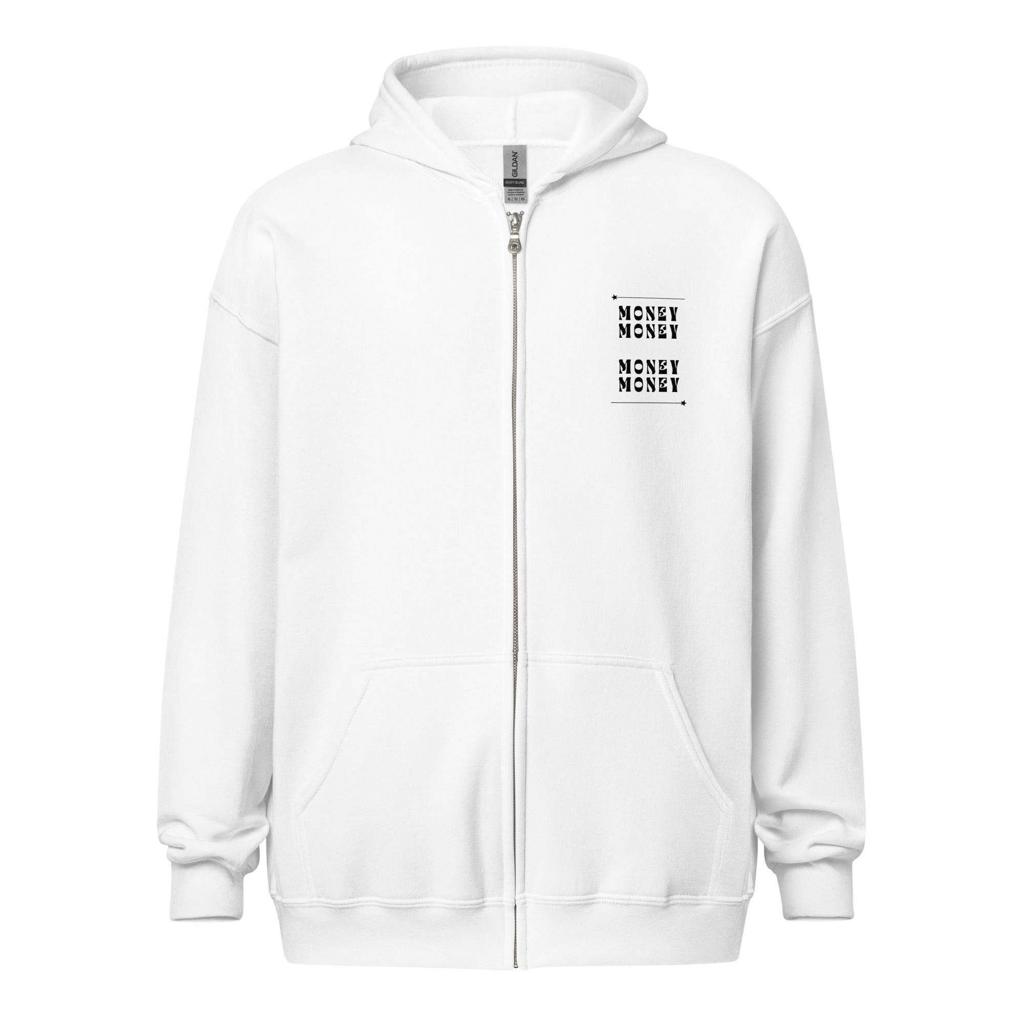 Rich Pig Zip Up Hoodie - InvestmenTees