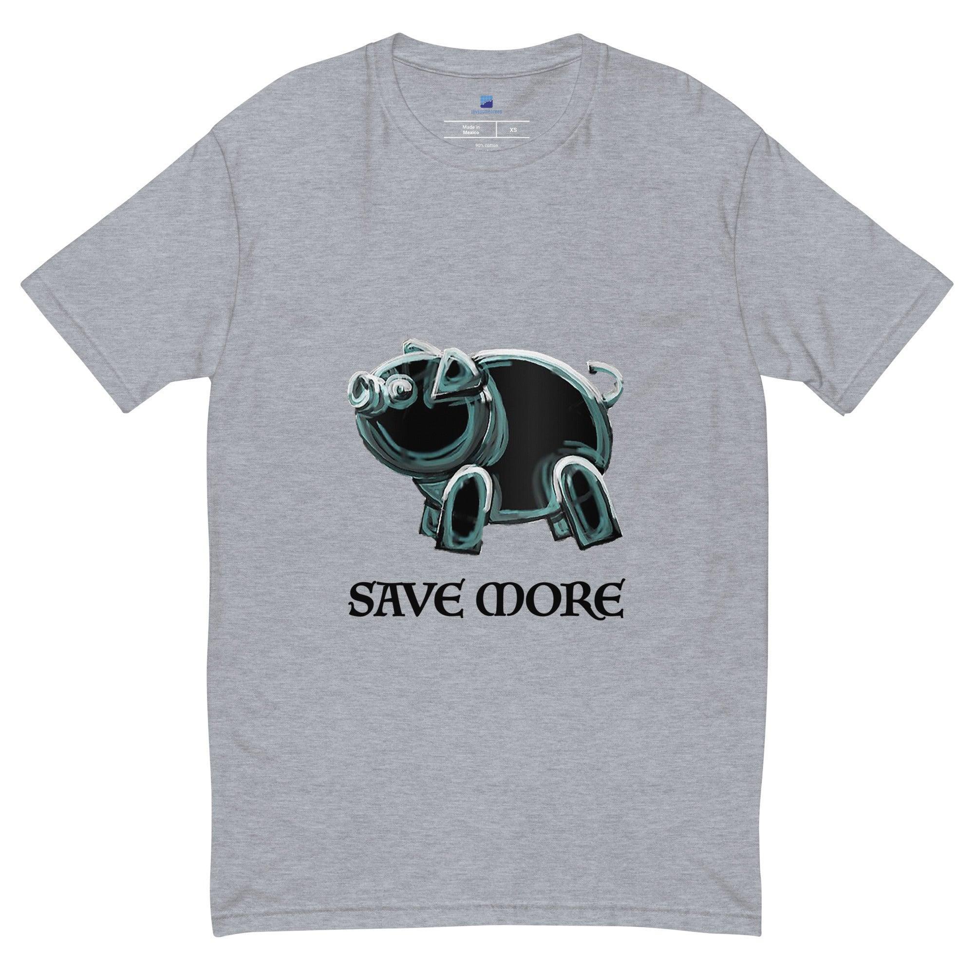 Save More Piggy Bank T-Shirt - InvestmenTees