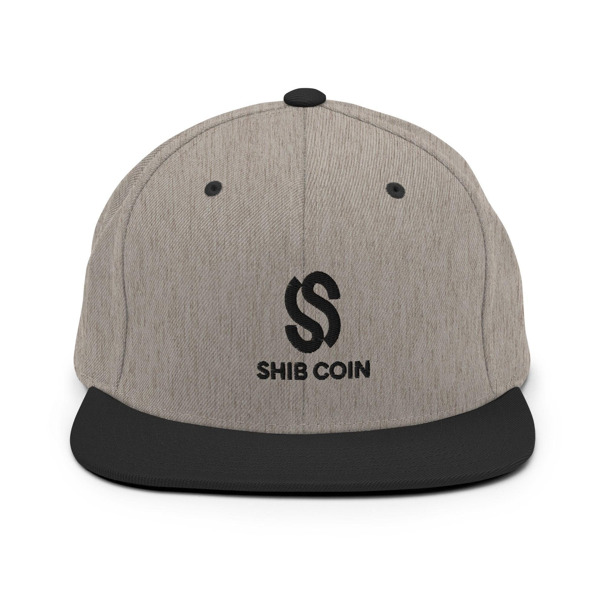 Shib Inu Coin Snapback Hat - InvestmenTees