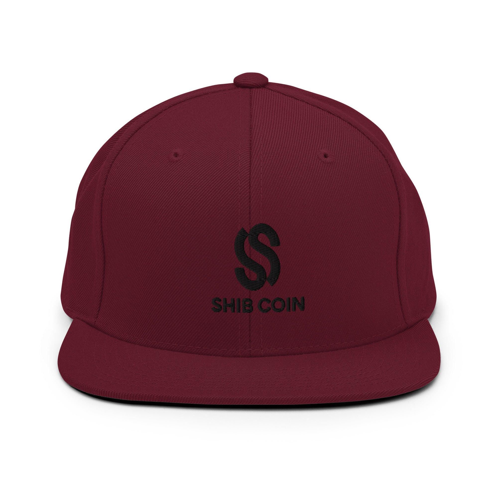 Shib Inu Coin Snapback Hat - InvestmenTees