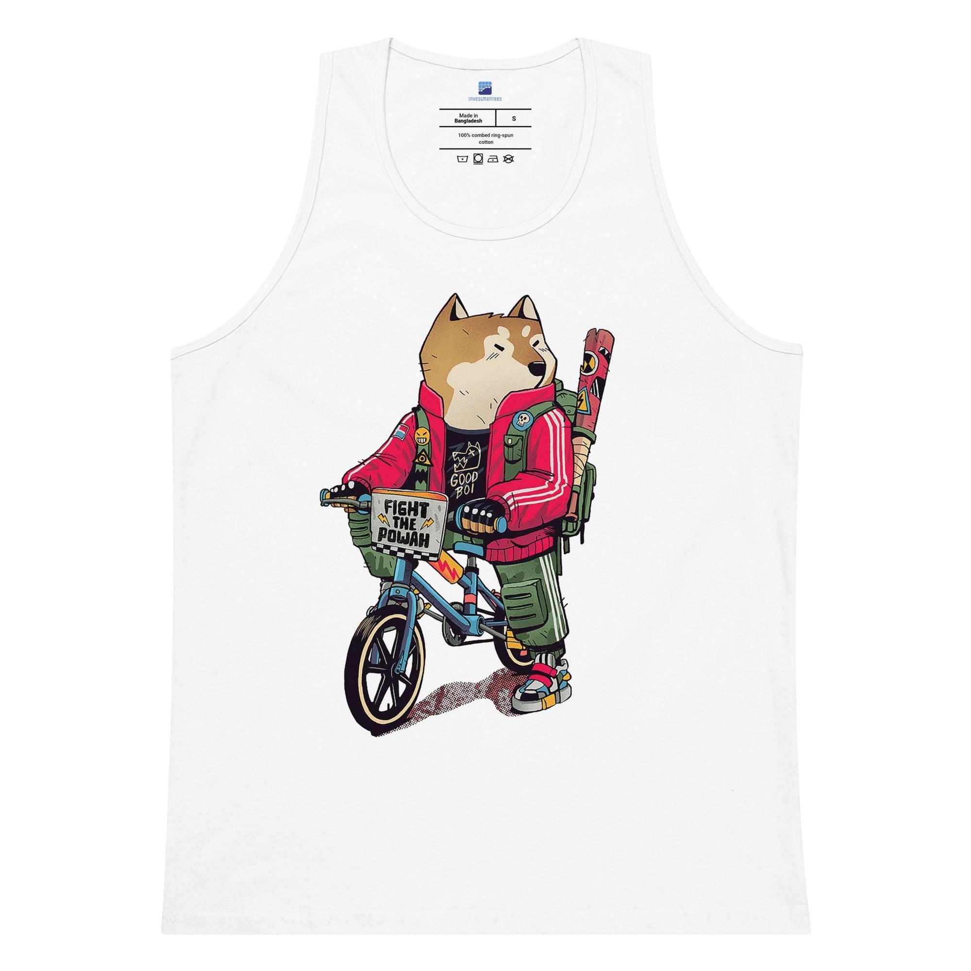 Shiba Fight to Powah Tank Top - InvestmenTees