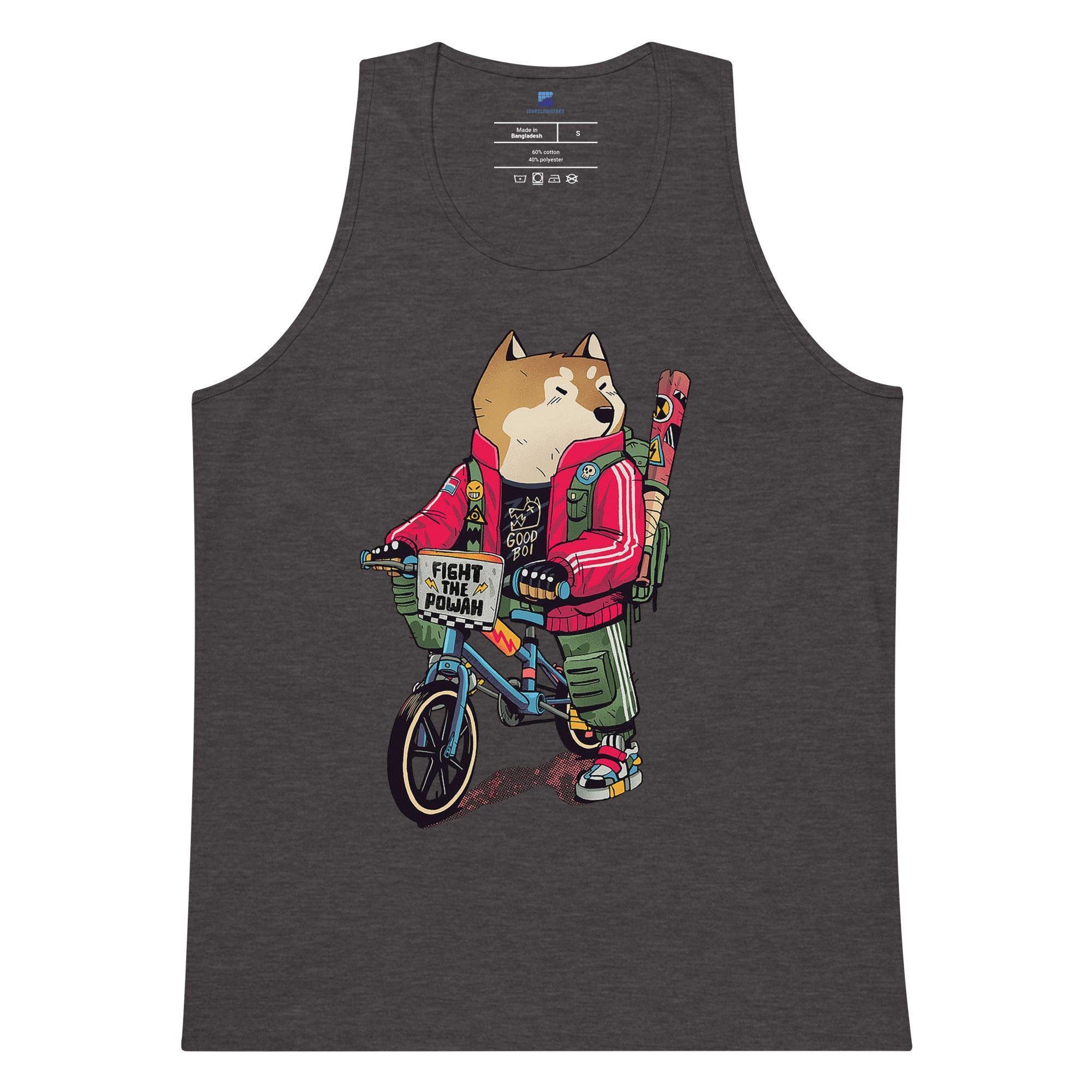Shiba Fight to Powah Tank Top - InvestmenTees