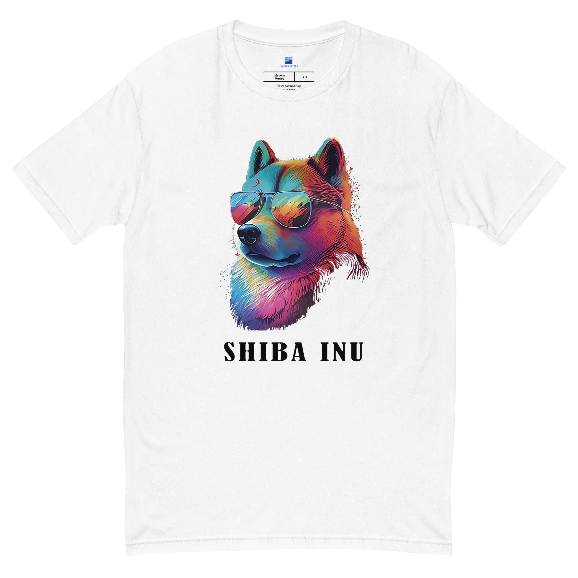 Shiba Ina With Sunglasses T-Shirt - InvestmenTees