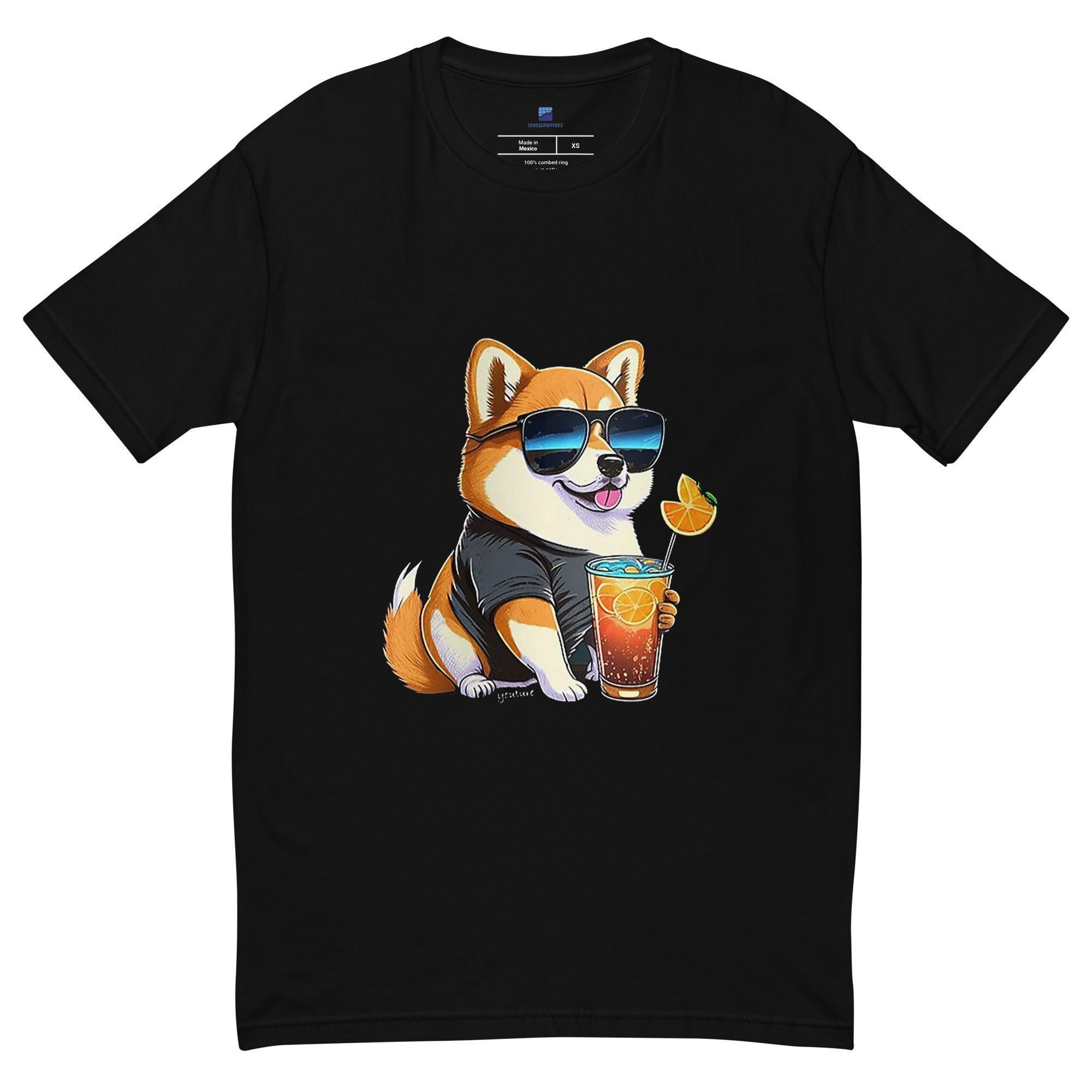 Shiba Inu Dog Drink T-Shirt - InvestmenTees