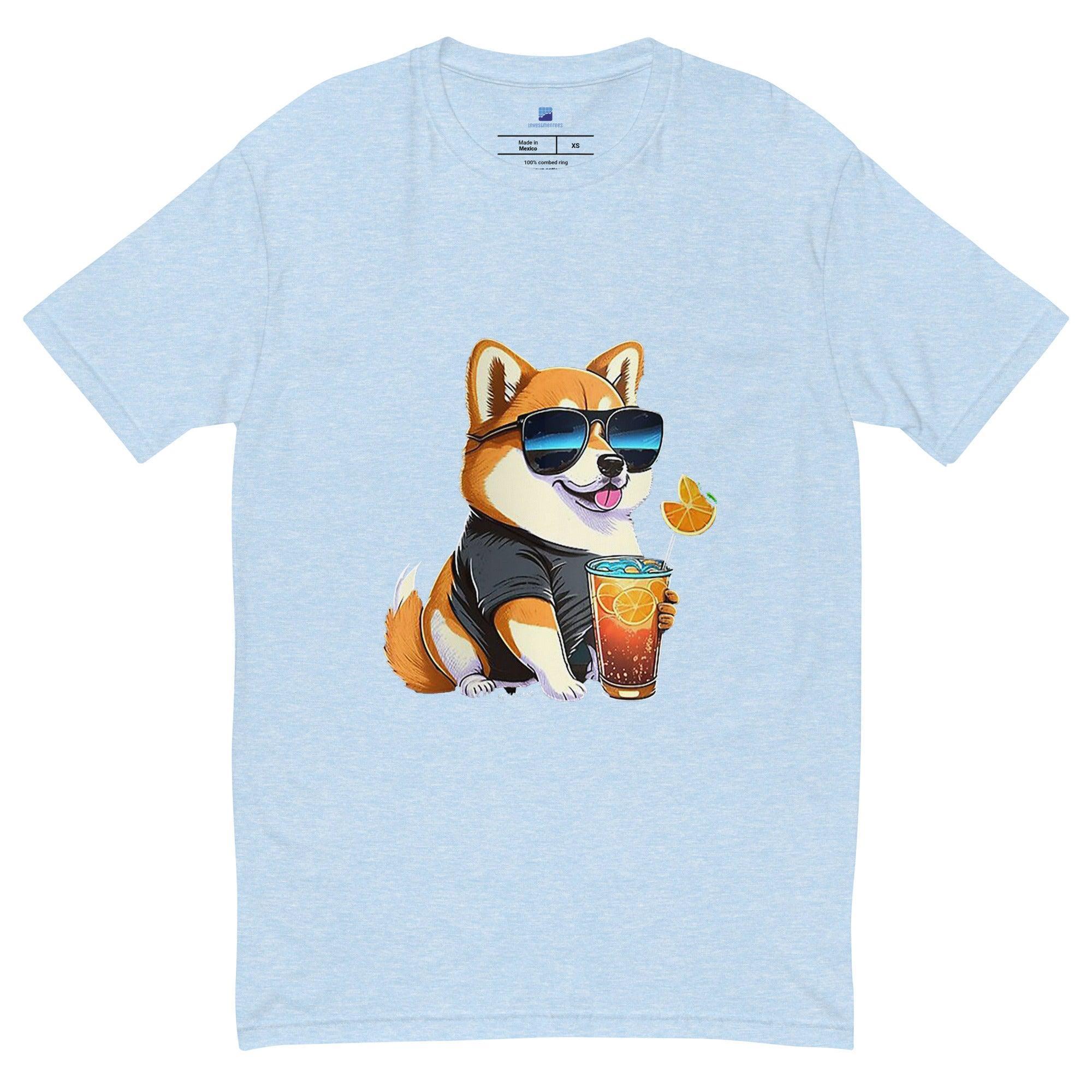 Shiba Inu Dog Drink T-Shirt - InvestmenTees