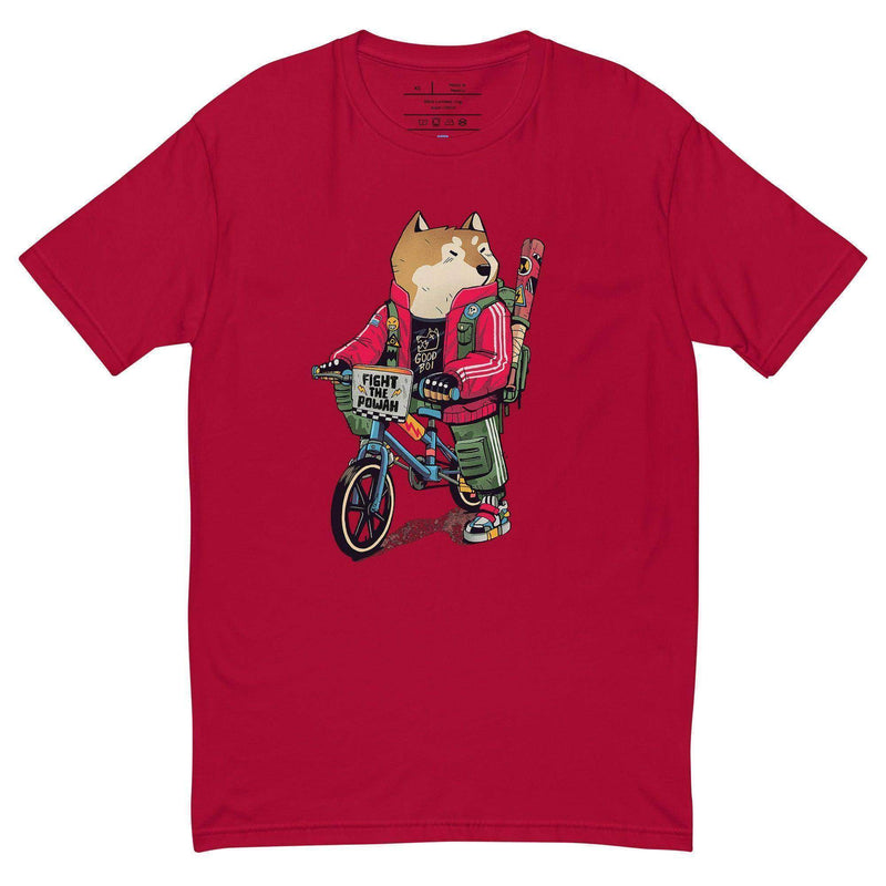 Shiba Inu Fight to Powah T-Shirt - InvestmenTees