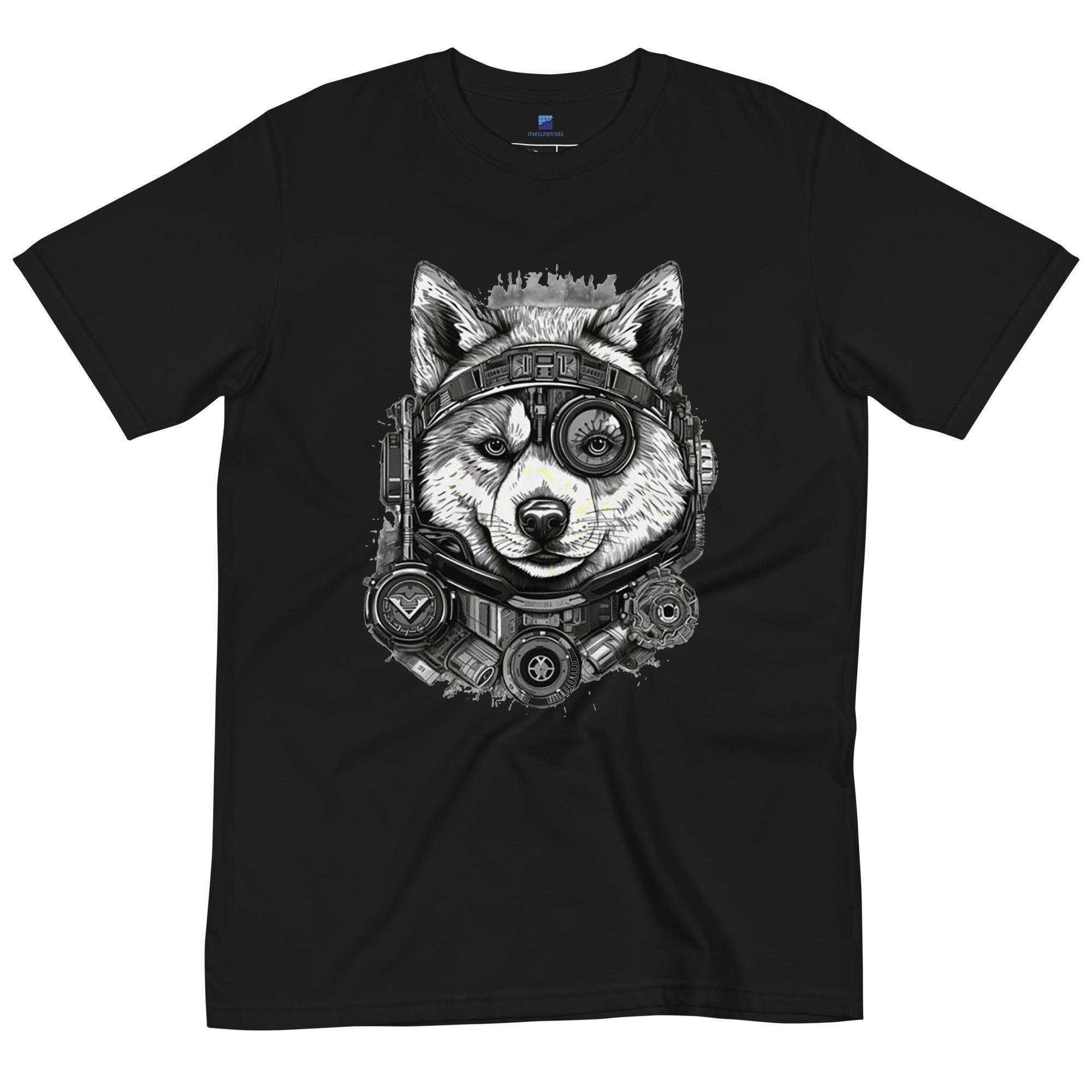 Shiba Inu Futuristic Dog T-Shirt - InvestmenTees