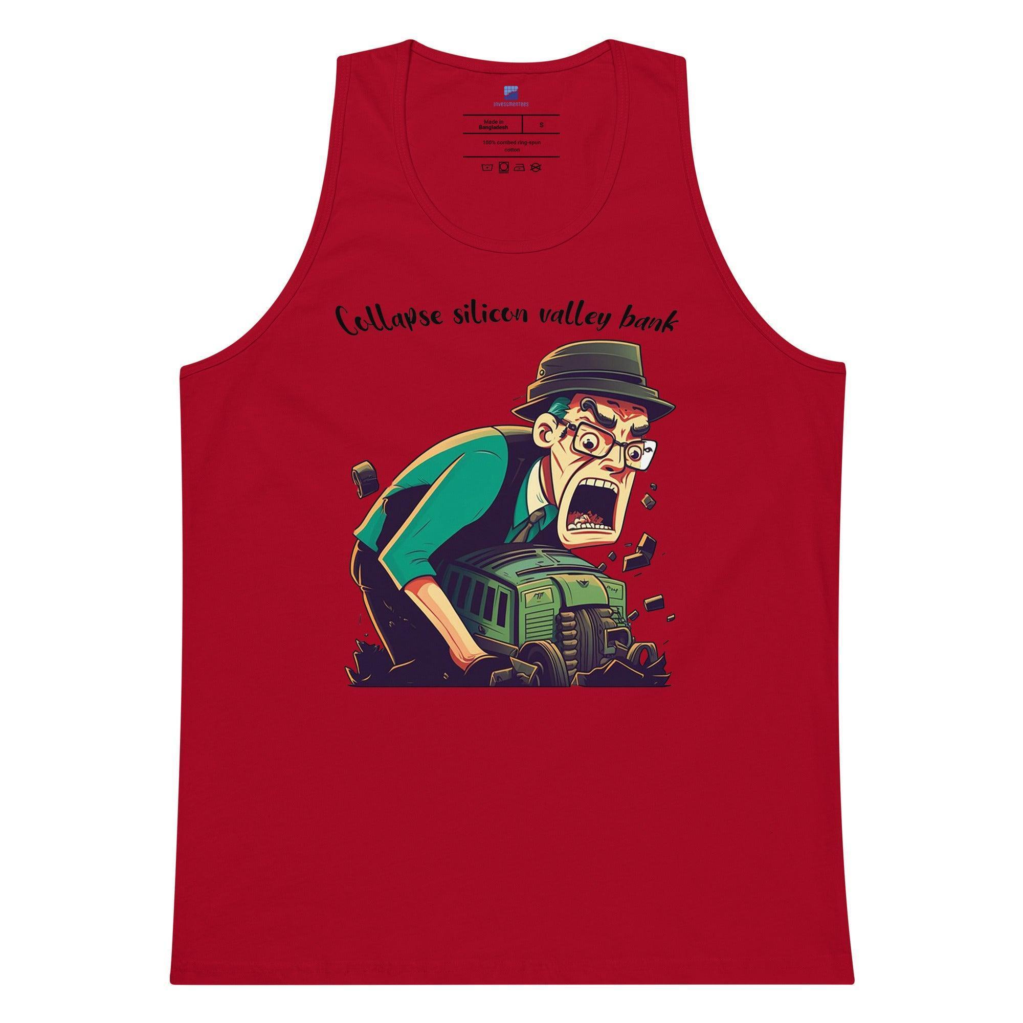 Silicon Valley Bank Collapse Tank Top - InvestmenTees