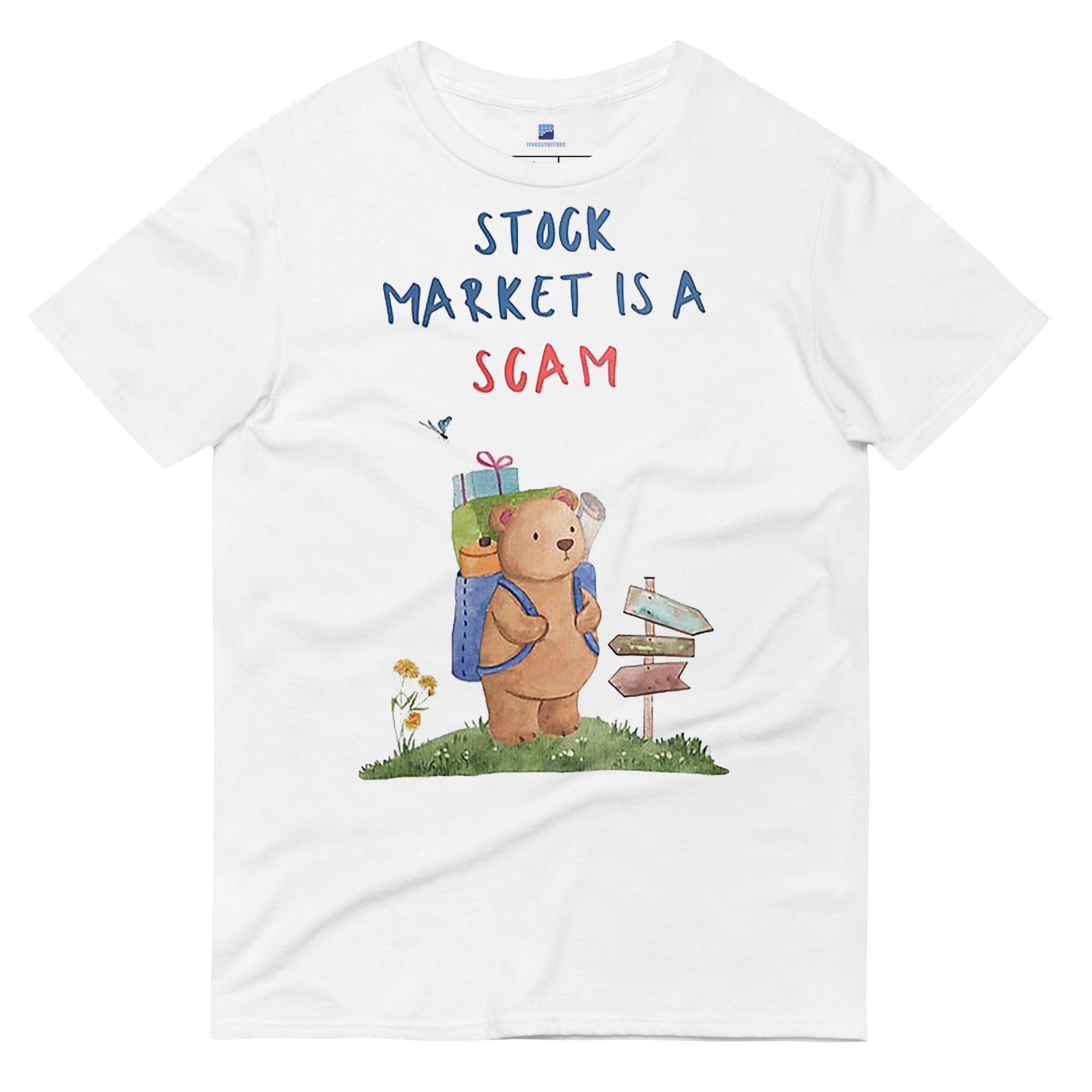 Stock Market Is A Scam T-Shirt - InvestmenTees