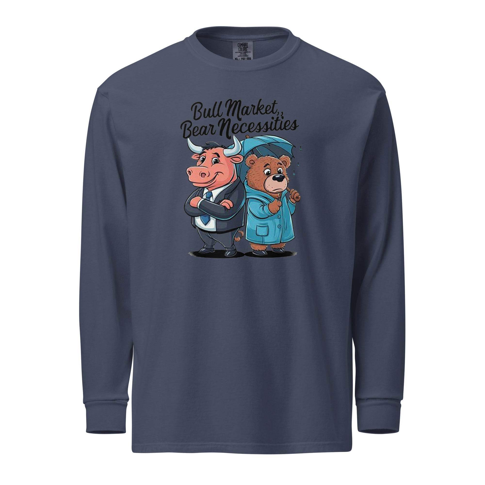 Stock Market Necessities Long Sleeve T-Shirt - InvestmenTees