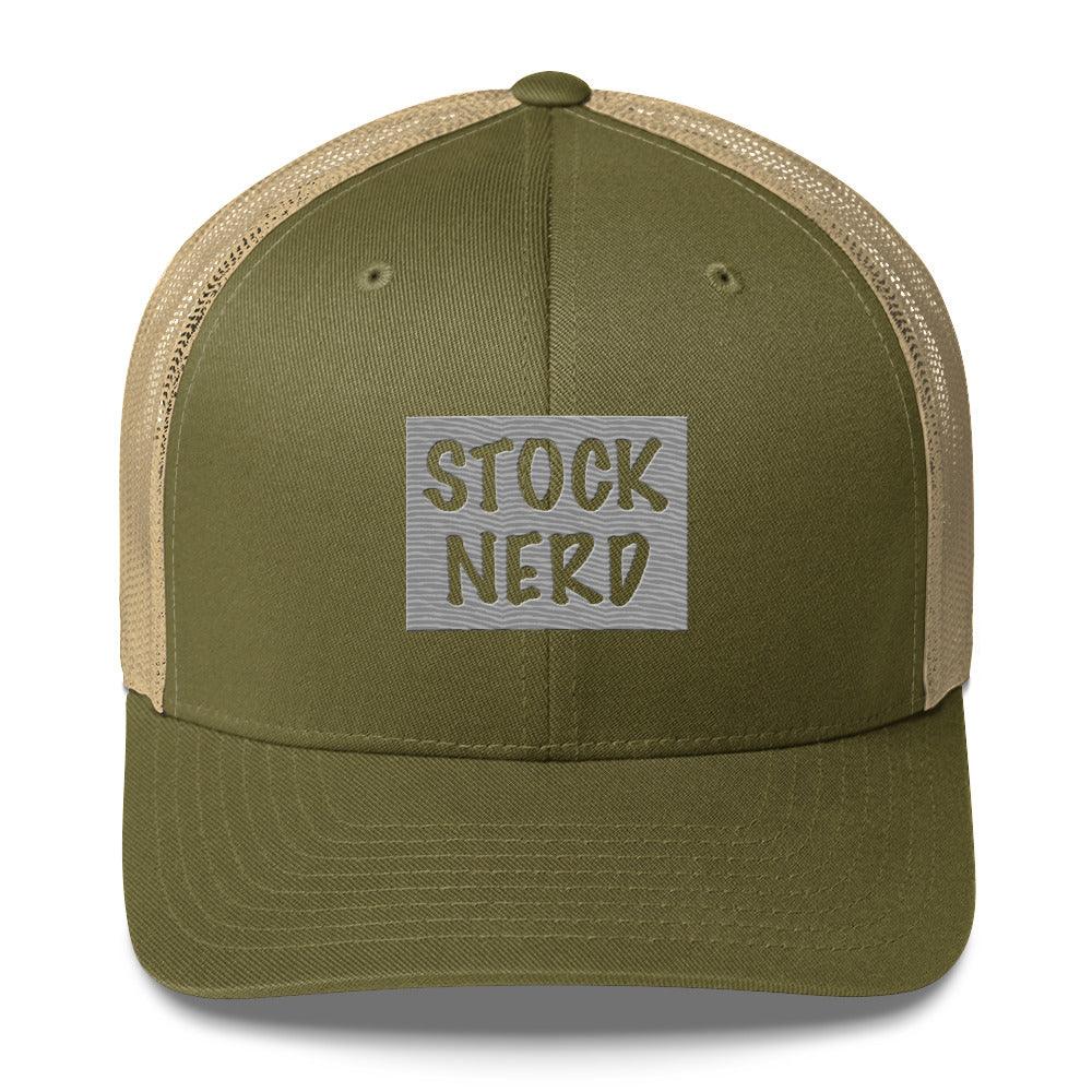 Stock Nerd Trucker Cap - InvestmenTees