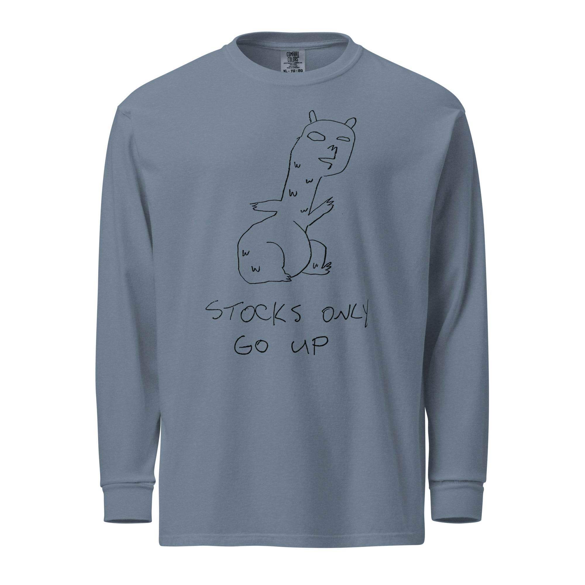 Stocks Only Go Up Long Sleeve T-Shirt - InvestmenTees