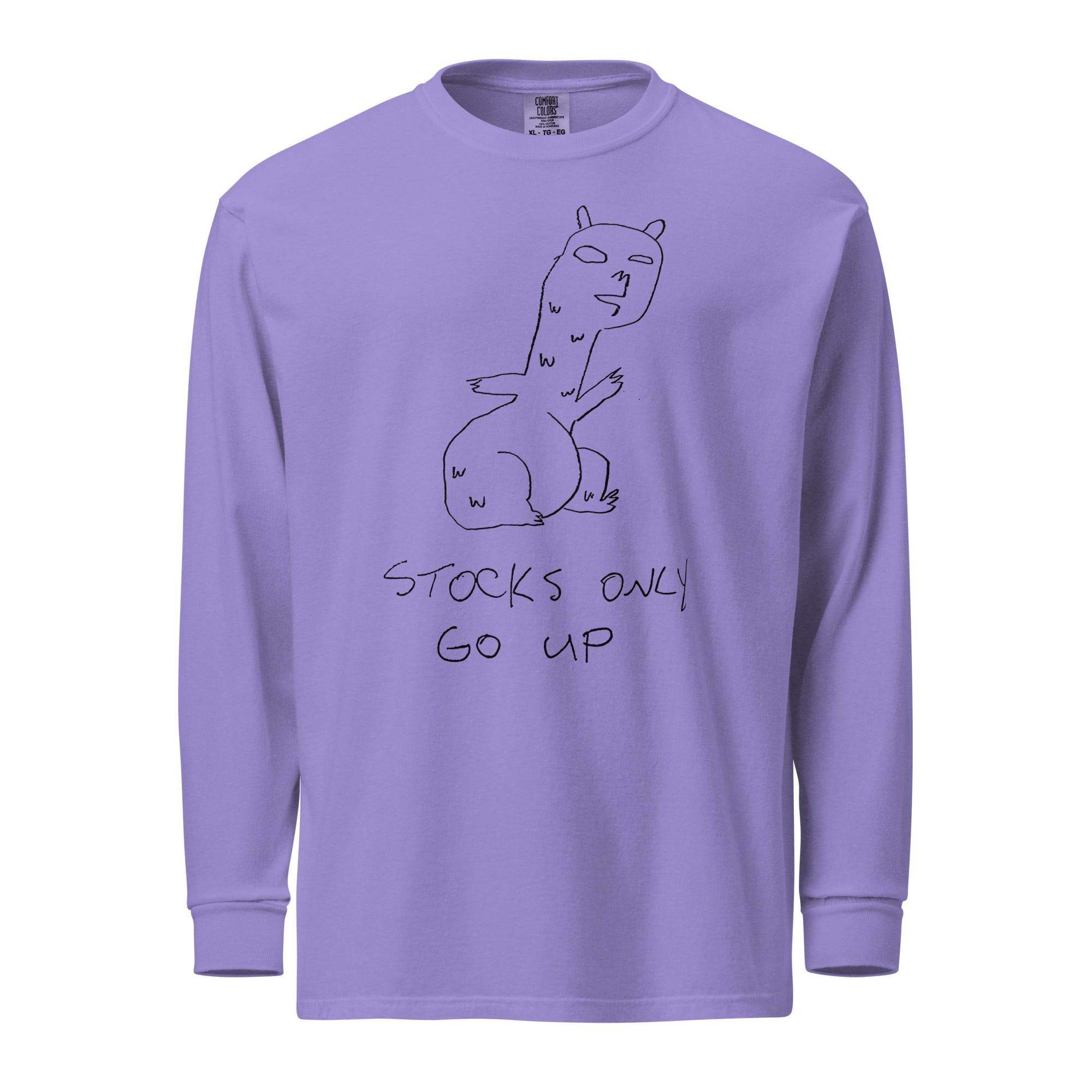 Stocks Only Go Up Long Sleeve T-Shirt - InvestmenTees