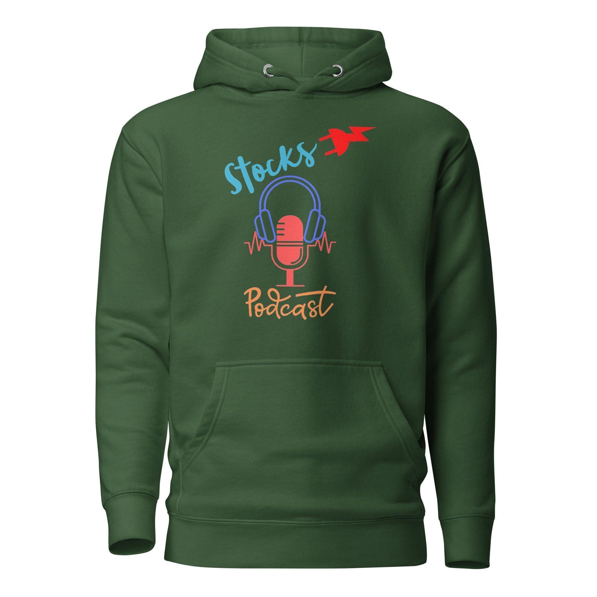 Stocks Podcast Pullover Hoodie - InvestmenTees