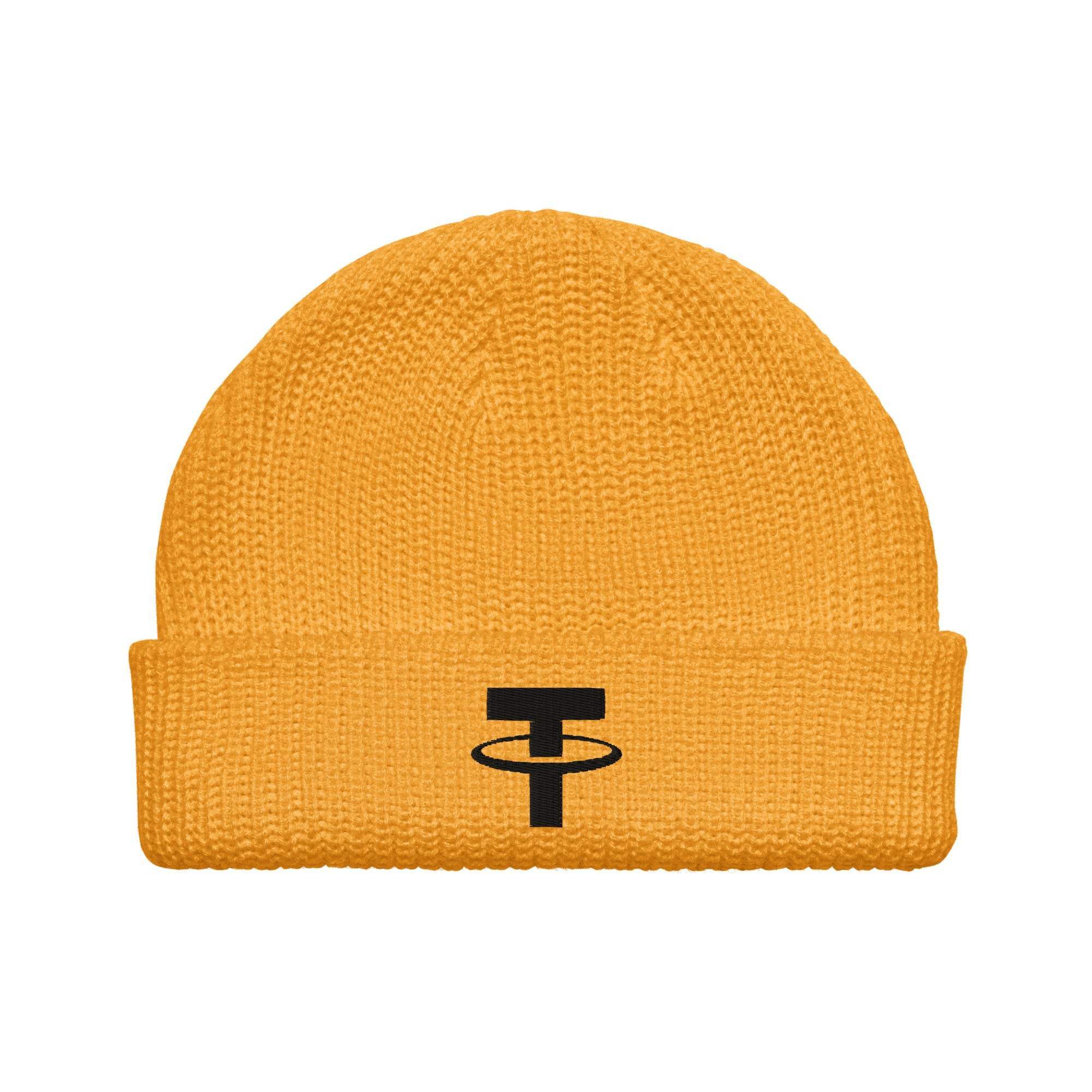 Tether Crypto Coin Beanie - InvestmenTees