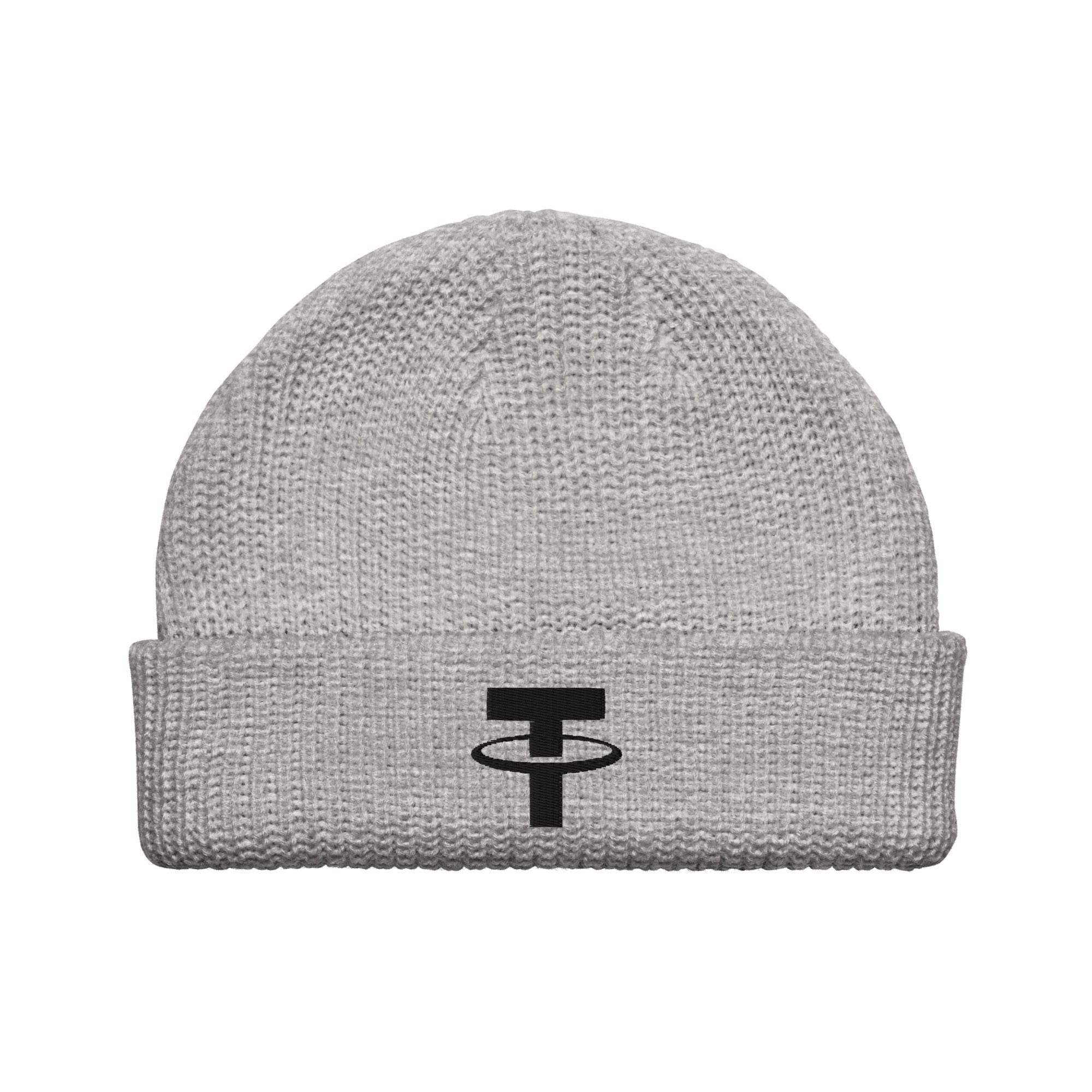 Tether Crypto Coin Beanie - InvestmenTees