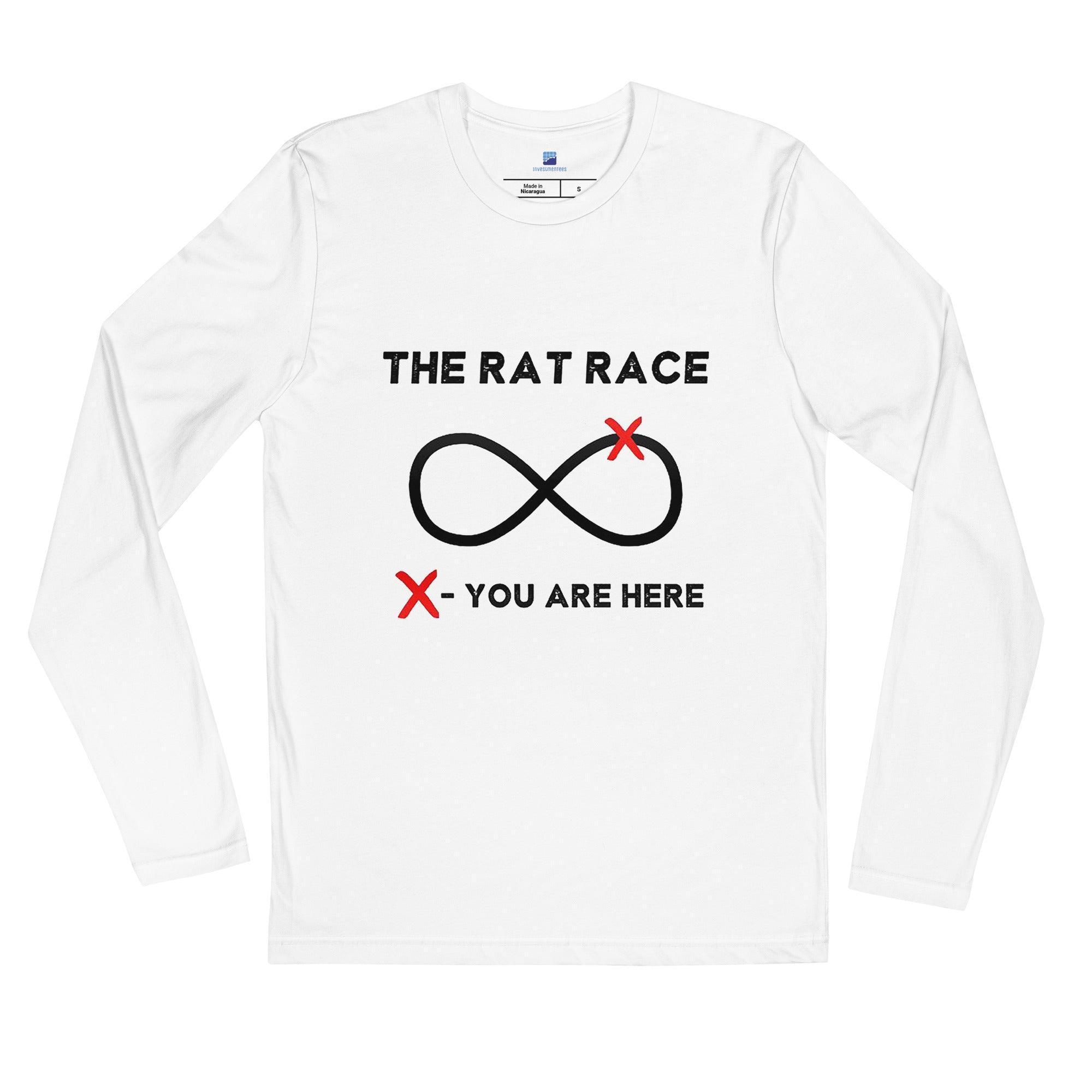 The Rat Race Long Sleeve T-Shirt - InvestmenTees