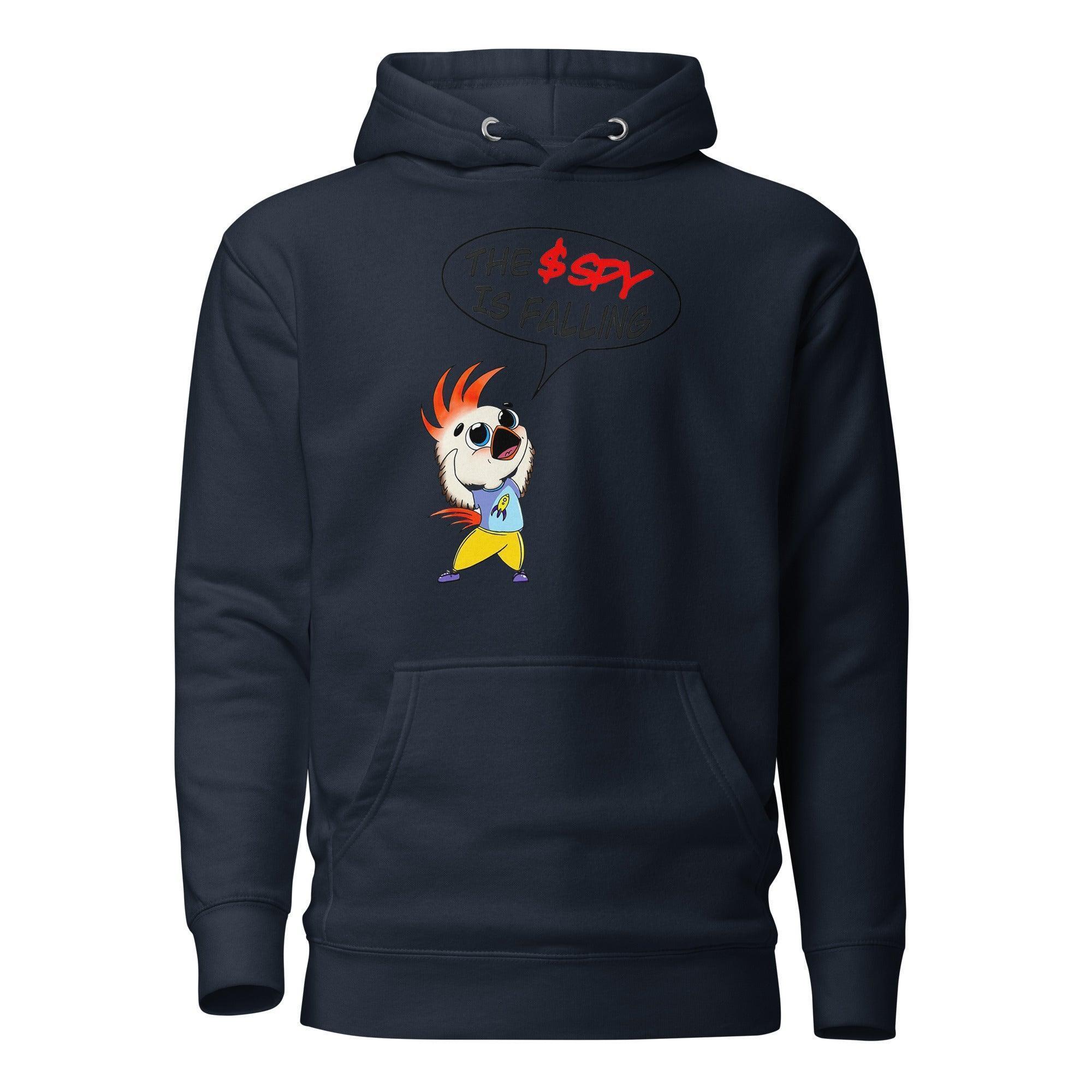 The SPY Is Falling Pullover Hoodie - InvestmenTees