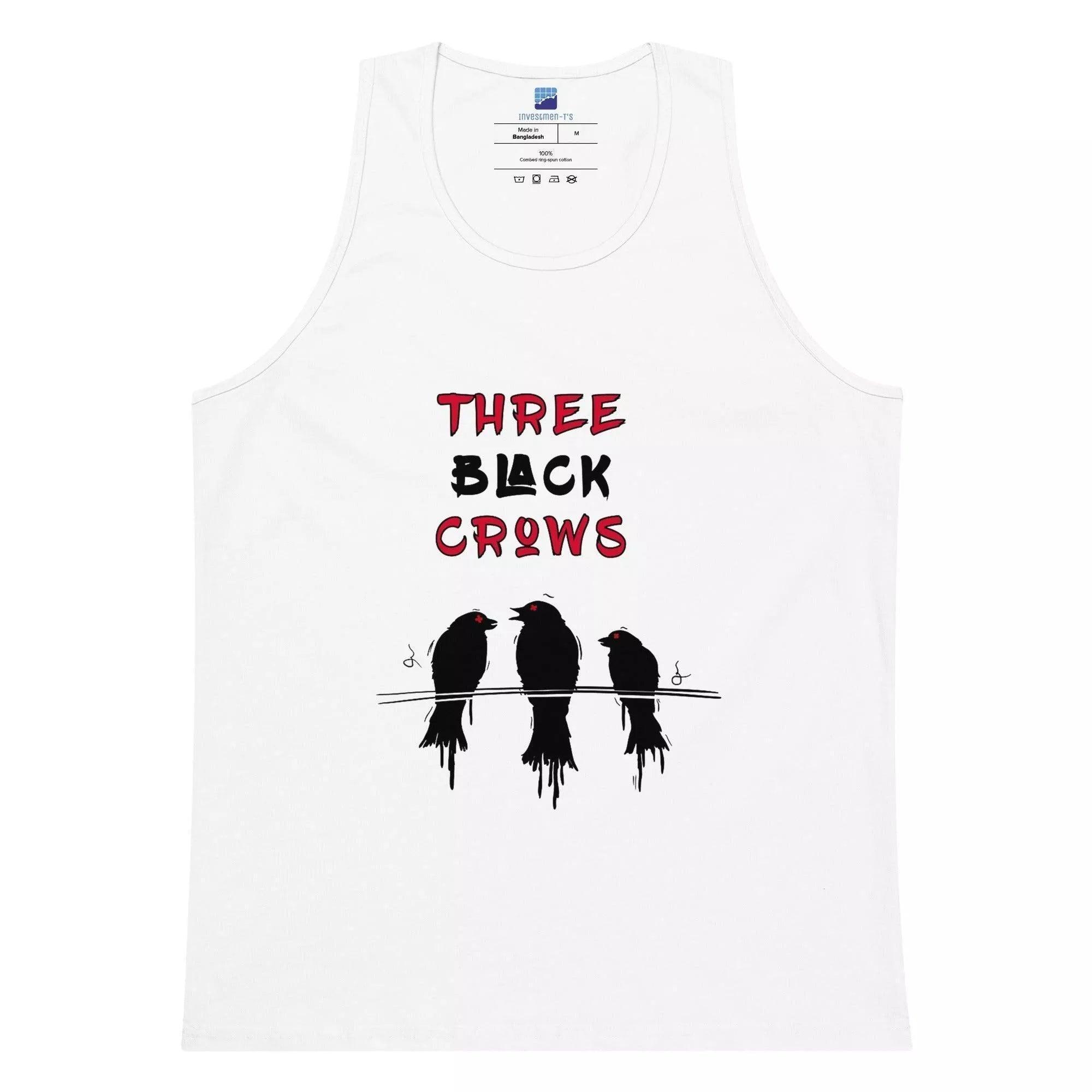 Three Black Crows Tank Top - InvestmenTees