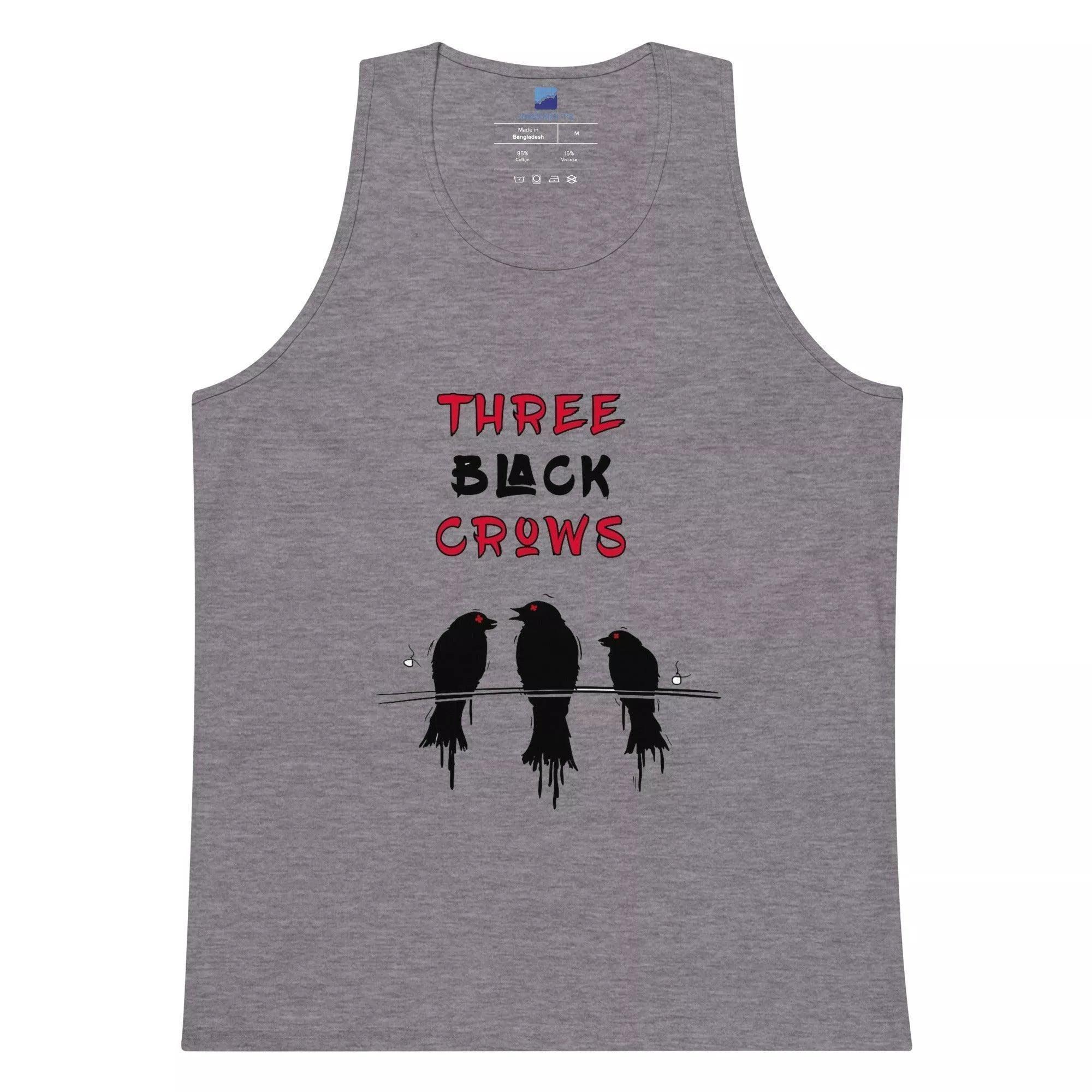 Three Black Crows Tank Top - InvestmenTees