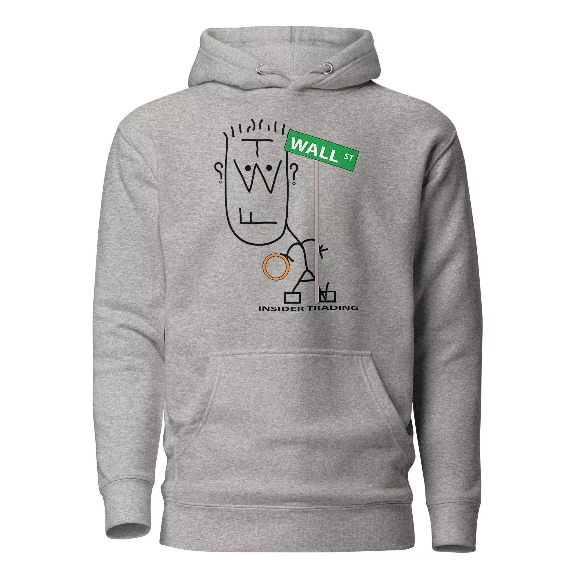 Wall Street Insider Trading Pullover Hoodie - InvestmenTees