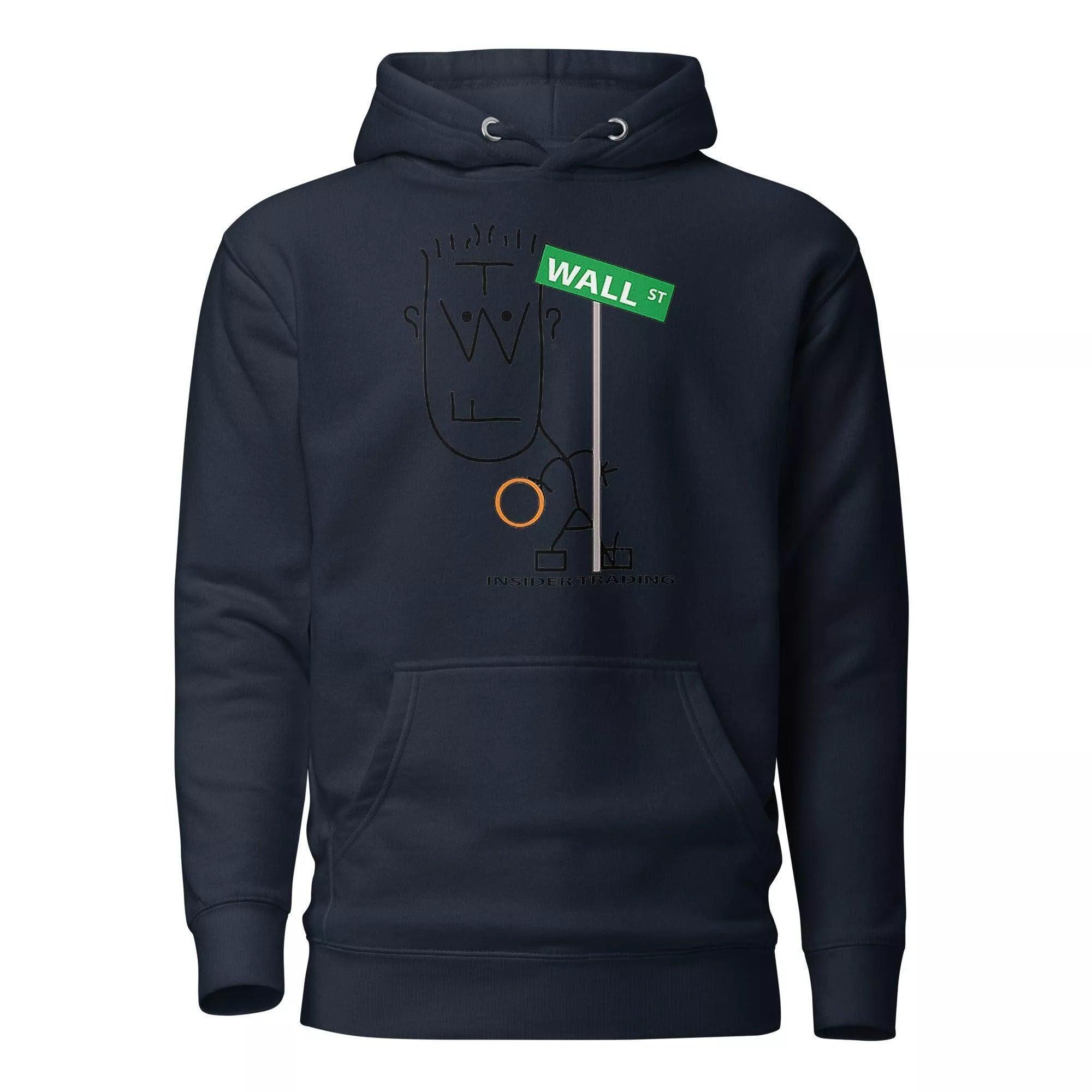 Wall Street Insider Trading Pullover Hoodie - InvestmenTees