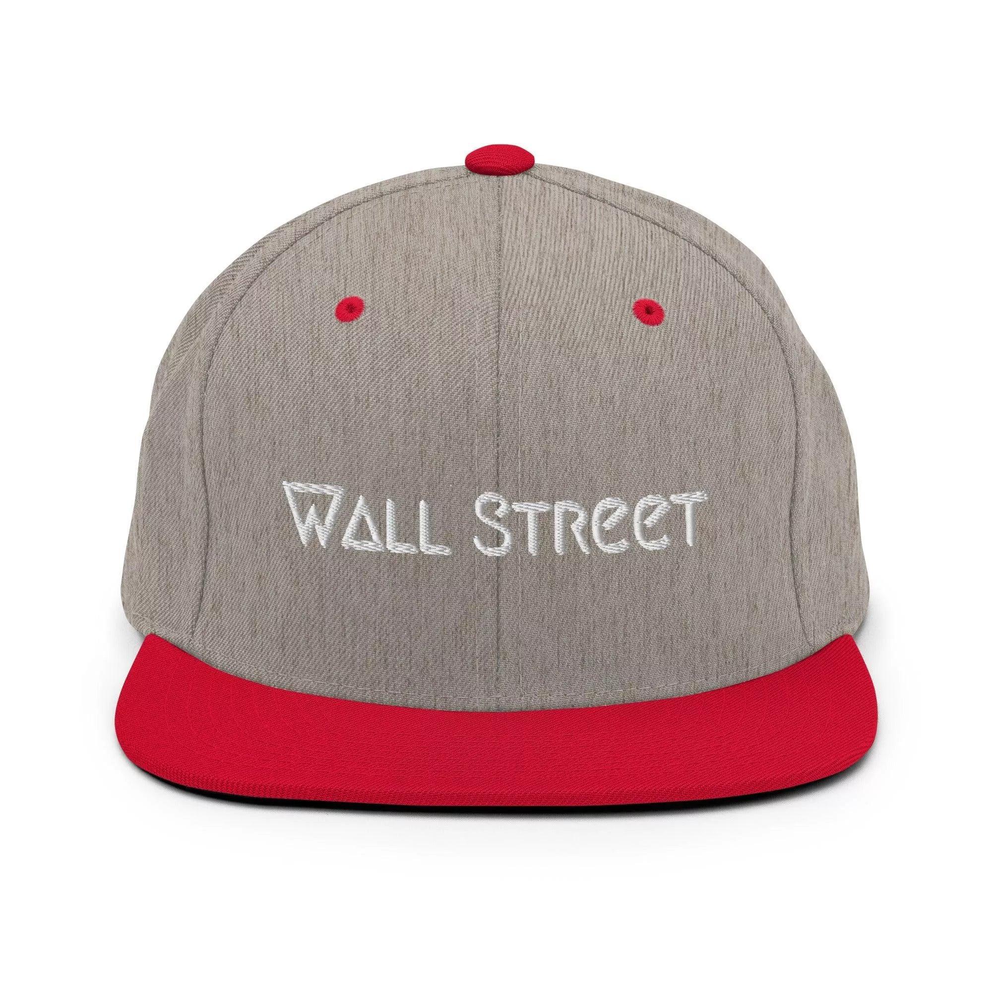 Wall Street | Finance Snapback Hat - InvestmenTees