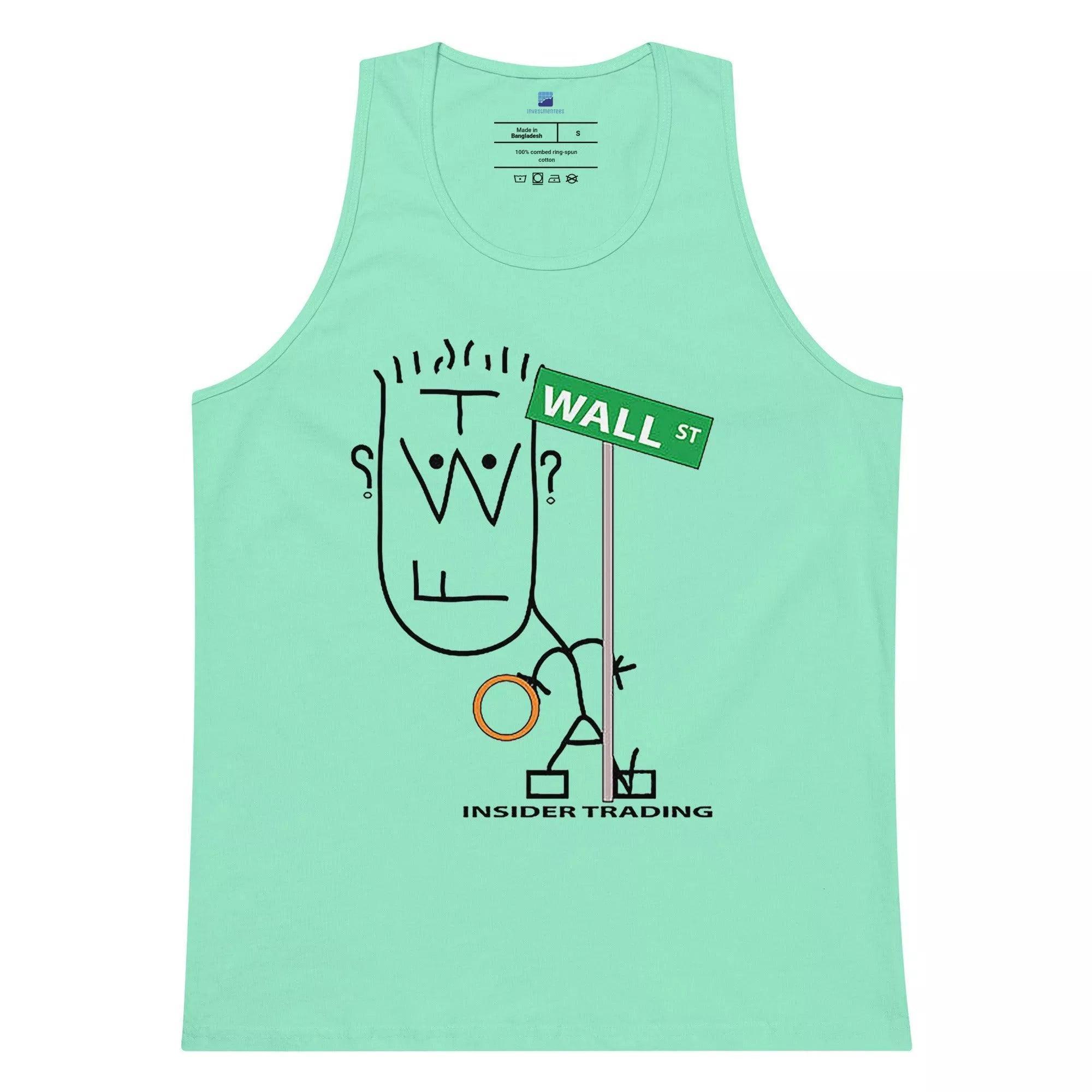 Wall Street | Insider Trading Tank Top - InvestmenTees