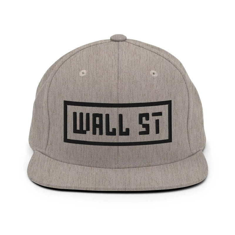 Wall Street Snapback Hat - InvestmenTees