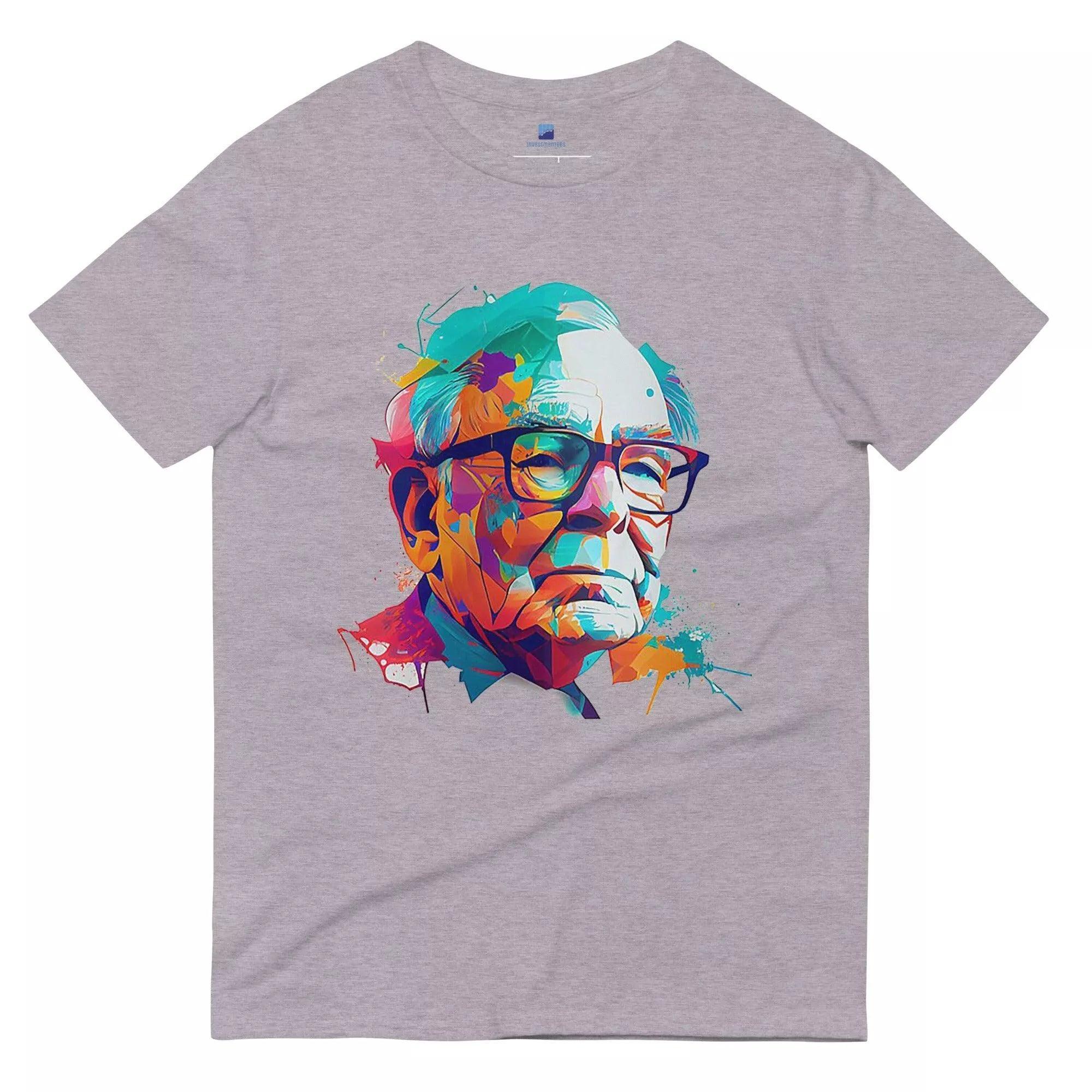 Warren Buffett Color Splash T-Shirt - InvestmenTees
