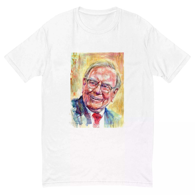 Warren Buffett Portrait T-Shirt - InvestmenTees