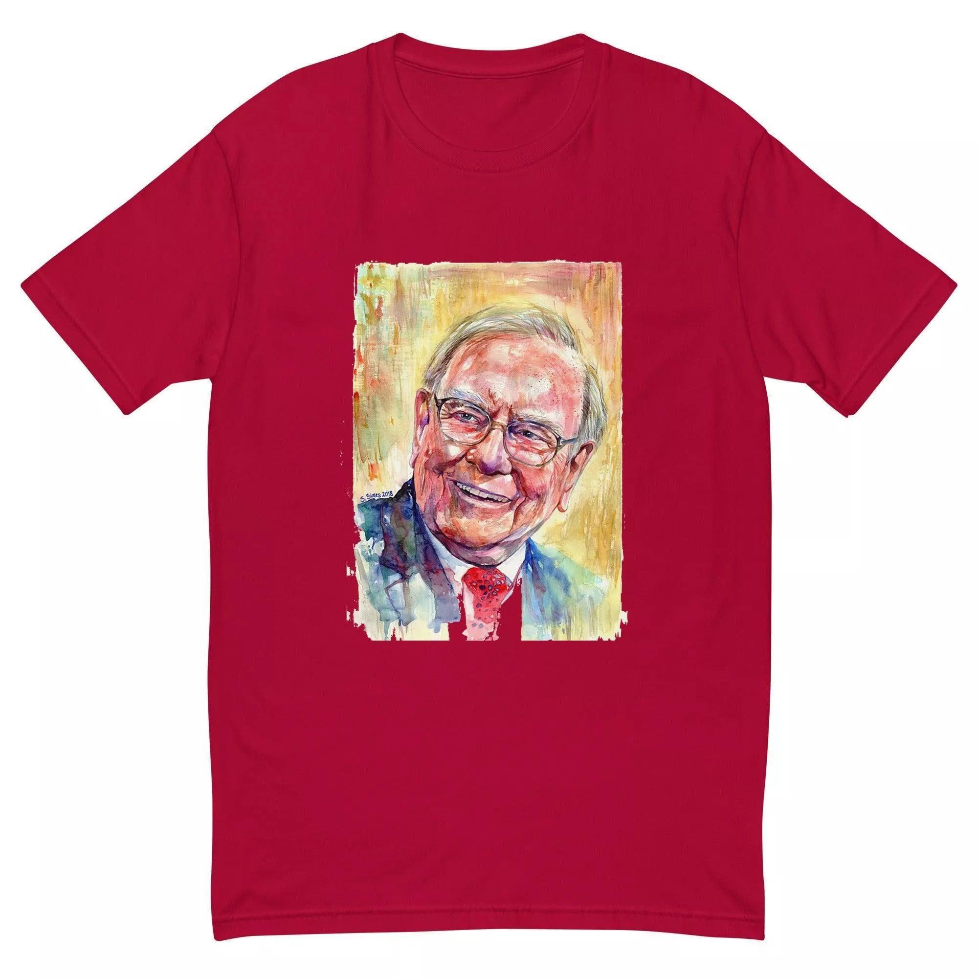 Warren Buffett Portrait T-Shirt - InvestmenTees