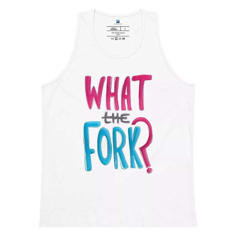 What The Fork Tank Top - InvestmenTees