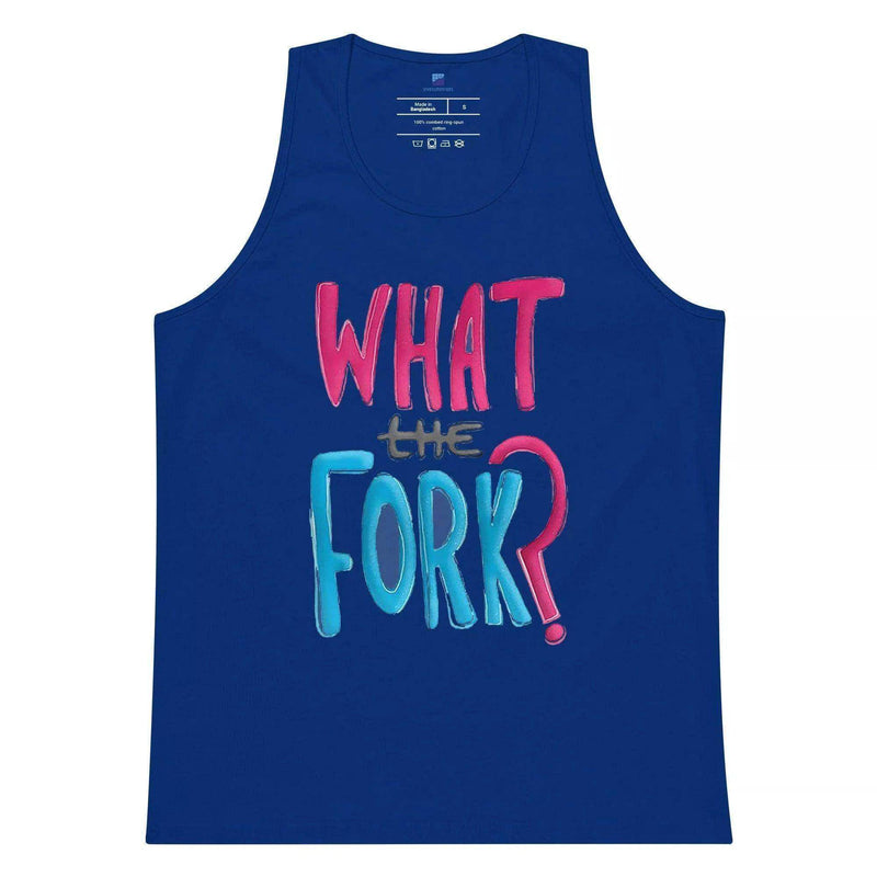 What The Fork Tank Top - InvestmenTees