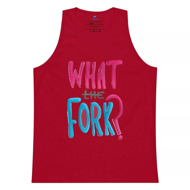 What The Fork Tank Top - InvestmenTees