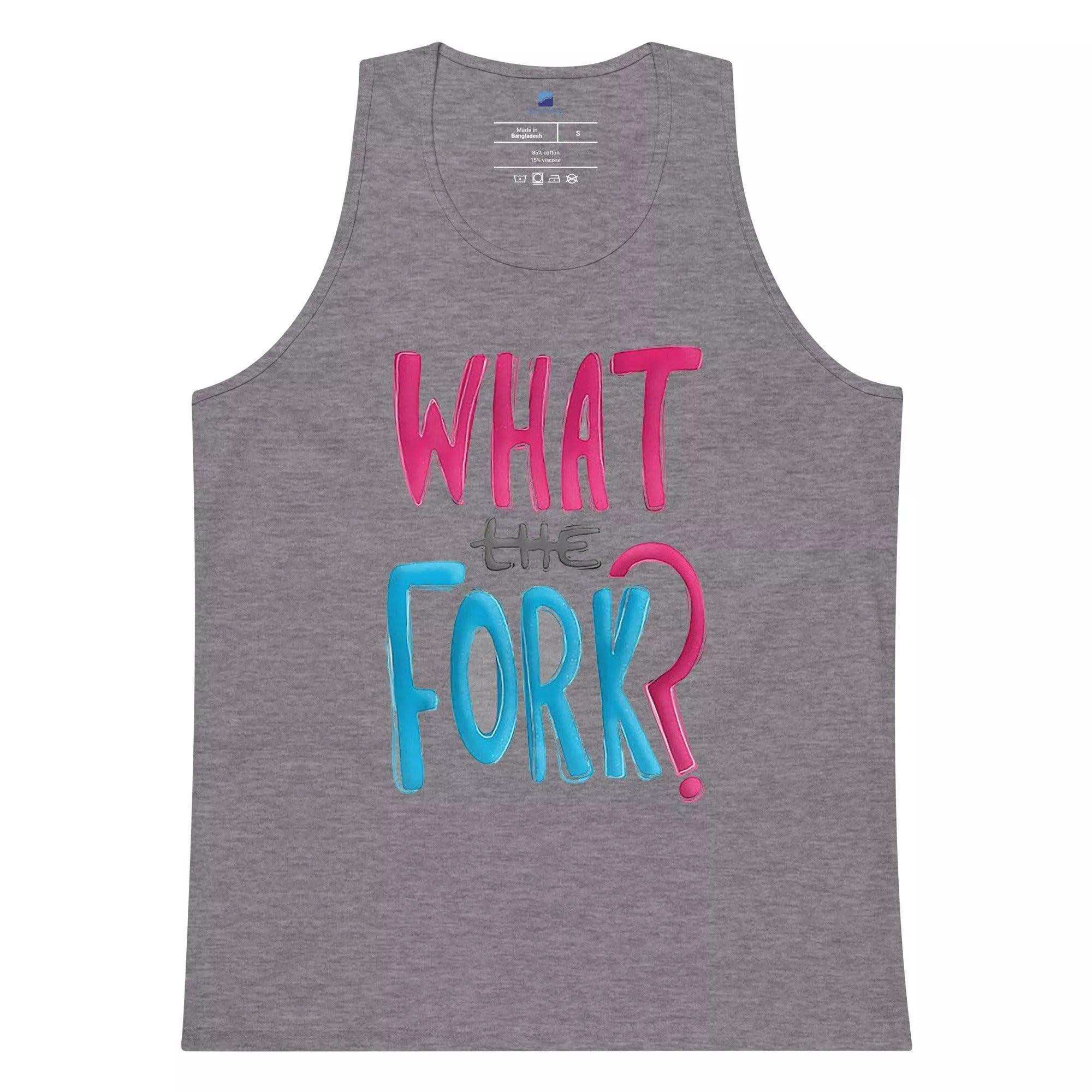 What The Fork Tank Top - InvestmenTees