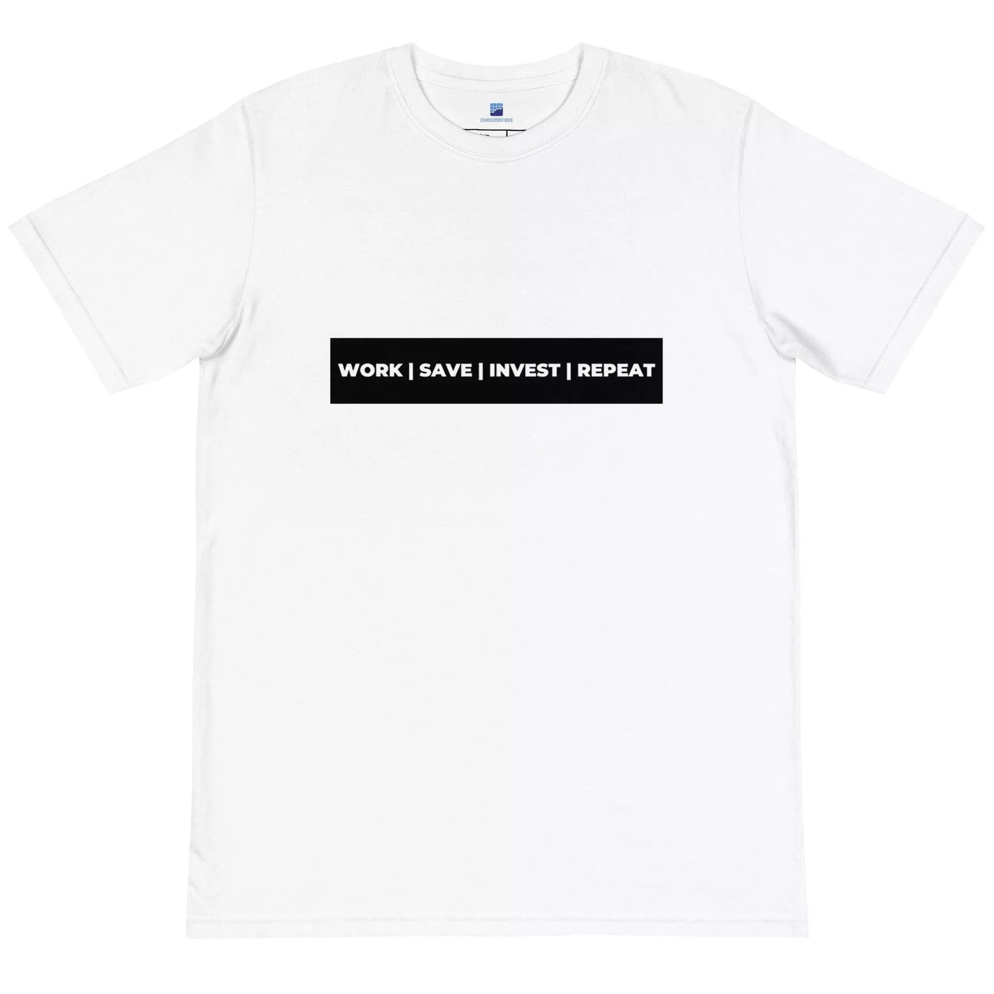 Work | Save | Invest | Money Grow T-Shirt - InvestmenTees